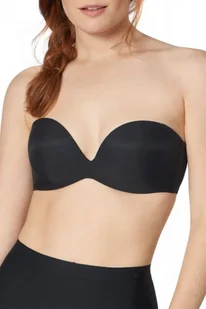 Triumph Stepy Soft 01 WDP czarny biustonosz bardotka - Biustonosze - miniaturka - grafika 1