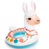 Materace dmuchane i koła do pływania - Koło do pływania dla dzieci, lama, Intex, 86x58 cm - miniaturka - grafika 1
