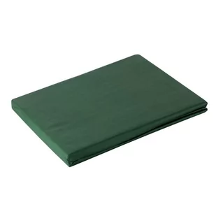 Eurofirany Prześcieradło satynowe ciemnozielone 180x210 - bez gumki 100% bawełna ef-prze-sat-c.zi-180x210 - Prześcieradła - miniaturka - grafika 1