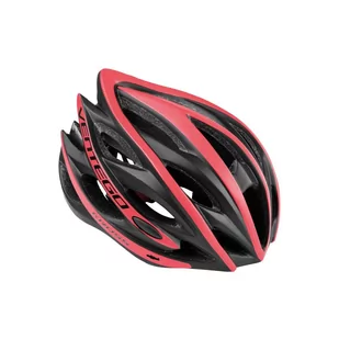 Kross Kask VENTEGO L 58-61cm, czarno-czerwony - Kaski rowerowe - miniaturka - grafika 1