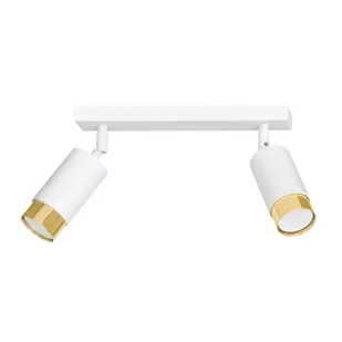 Emibig HIRO 2 WH/GOLD 963/2 lampa sufitowa 2x30W/GU10 IP20 963/2 - Lampy sufitowe - miniaturka - grafika 1