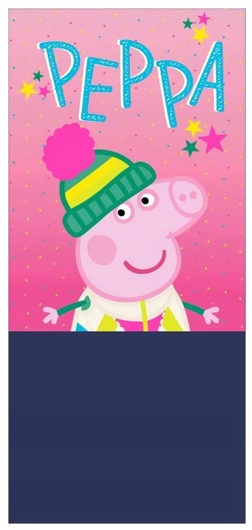 ŚWINKA PEPPA maseczka szalik komin z pluszem
