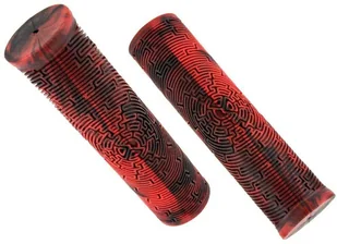 Chwyty kierownicy Maze Lite 125mm,czerwone - Kierownice rowerowe - miniaturka - grafika 1