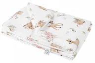 Kołdry i poduszki dla dzieci - Bambusowa Kołderka Niemowlaka Sarenki 65X75 Bonjour Cherie - miniaturka - grafika 1