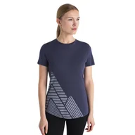 Koszulki sportowe damskie - Damska koszulka termoaktywna Icebreaker Merino 125 Cool-Lite™ Sphere III SS Tee Peak Quest graphite - L - miniaturka - grafika 1