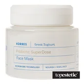 Maseczki do twarzy - Korres Greek Yoghurt - Hydra-Biome Superdose Maska do twarzy - miniaturka - grafika 1