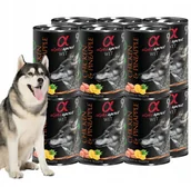 Mokra karma dla psów - Alpha Spirit mokra karma dla psa kurczak z ananasem 400 g 18214-94 - miniaturka - grafika 1