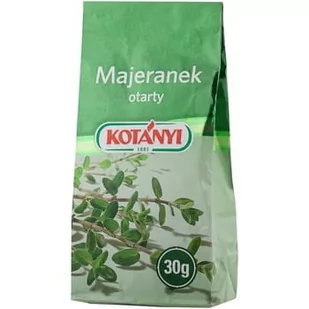 Kotanyi Majeranek otarty 30g - Przyprawy i zioła sypkie Kotanyi Majeranek otarty 30g - Przyprawy i zioła sypkie - miniaturka - grafika 1