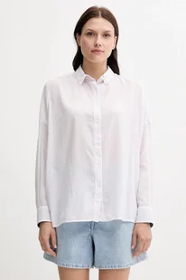 Pepe Jeans koszula damska kolor różowy relaxed z kołnierzykiem klasycznym PL305100 - Koszule damskie - miniaturka - grafika 1