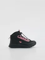 Buty dla dziewczynek - Reserved - Buty trekkingowe za kostkę - czarny - miniaturka - grafika 1