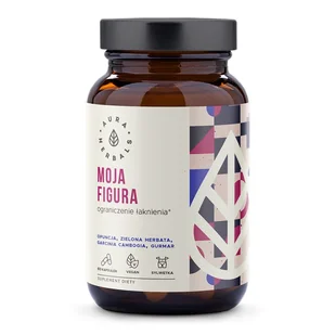 AURA HERBALS Moja Figura - Ograniczenie Łaknienia 60 Kapsułek Wegańskich - Aura Herbals - Suplementy diety - miniaturka - grafika 1