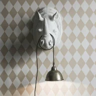 Lampy sufitowe - PR Home żyrandol Bella, mosiądz, Ø 18 cm, metalowa wtyczka - miniaturka - grafika 1