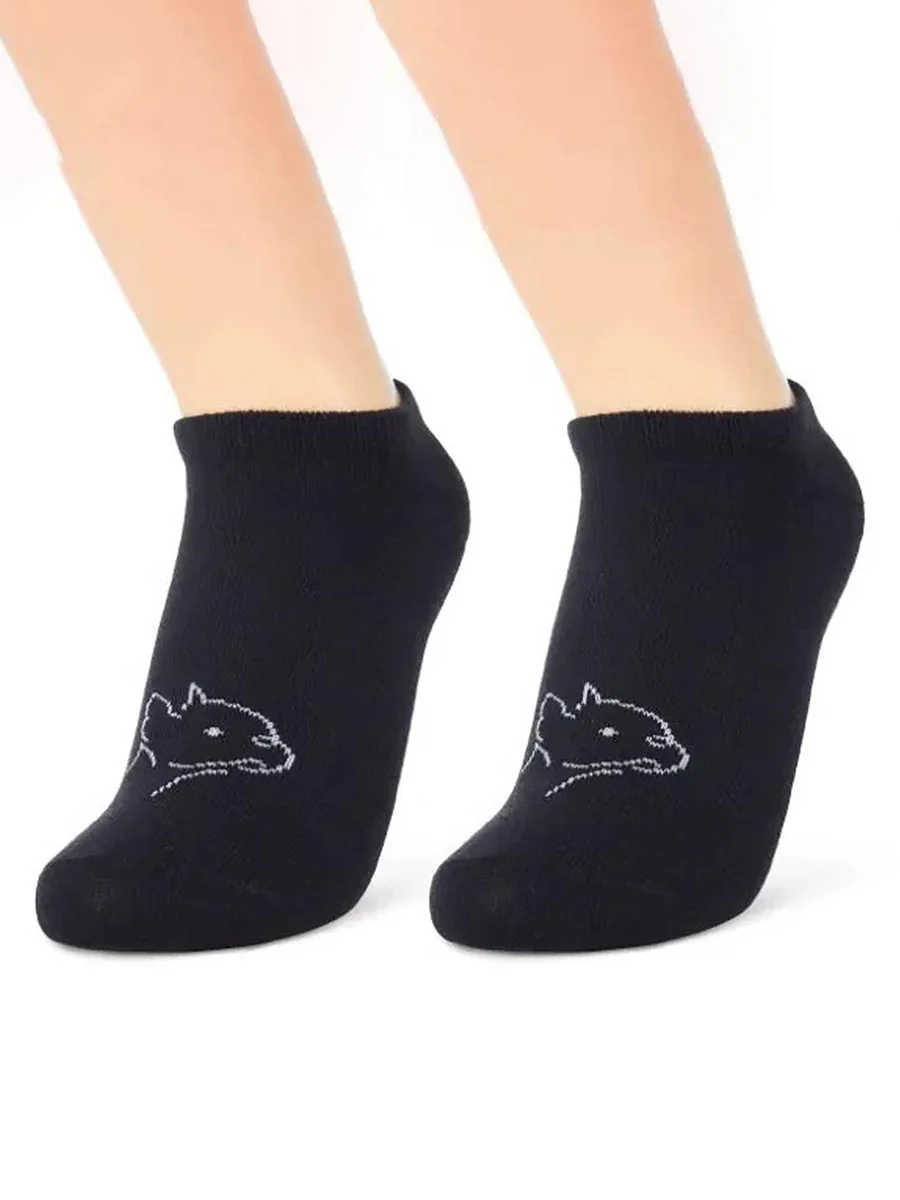 Młodzieżowe stopki DOGS czarne Be Snazzy
