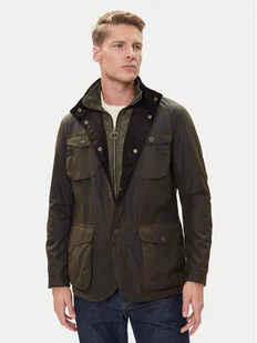 Barbour Kurtka przejściowa Ogston MWX0700OL51 Zielony Regular Fit - Kurtki męskie - miniaturka - grafika 1