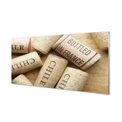 Tablice i flipcharty - Płyta szklana Korki od butelek z wina 120x60 cm - miniaturka - grafika 1