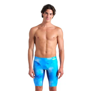 Jammery pływackie męskie arena Tie-Dye Jammer Allover Print - Kąpielówki męskie - miniaturka - grafika 1