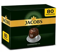 Kawa w kapsułkach i saszetkach - Kapsułki do Nespresso Jacobs Espresso 10 Intenso 80 szt. - miniaturka - grafika 1