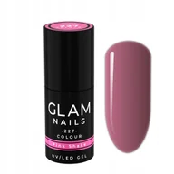 Lakiery hybrydowe - Lakier hybrydowy Glam Nails 227 Pink Shake 6ml - miniaturka - grafika 1