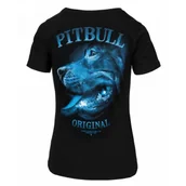 Odzież taktyczna i umundurowanie - PITBULL KOSZULKA damska 190 Regular Series Midnight '25 - Czarna  (40) - miniaturka - grafika 1