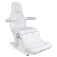Fotele kosmetyczne - Fotel kosmetyczno-podologiczny Activeshop Kate, biały - miniaturka - grafika 1