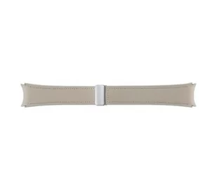 Samsung D-Buckle Hybrid Eco-Leather do Galaxy Watch6 (M/L) (jasnobrązowy) - Akcesoria do zegarków - miniaturka - grafika 1