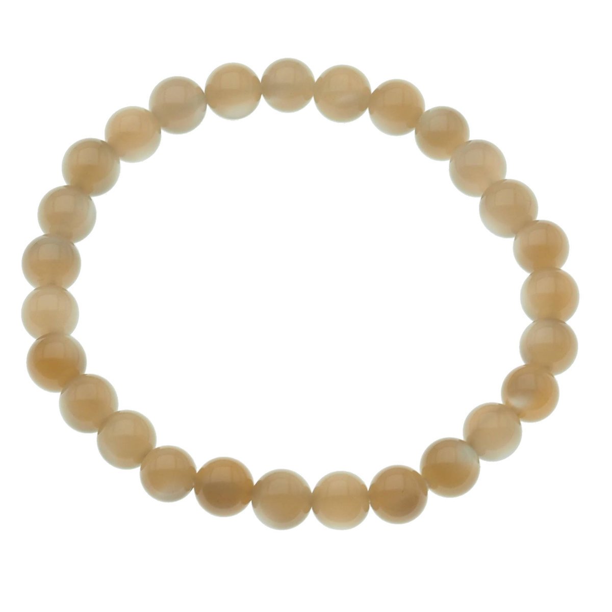 Skorulski Jewellery, Bransoletka 18,5 cm na gumce, Kamień Słoneczny kulki