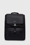 Plecaki - Calvin Klein plecak męski kolor czarny duży gładki - miniaturka - grafika 1