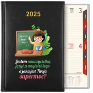 Notesy i bloczki - KALENDARZ TERMINARZ A5 2025 PREZENT DLA NAUCZYCIELKI JĘZYKA ANGIELSKIEGO WZ - miniaturka - grafika 1