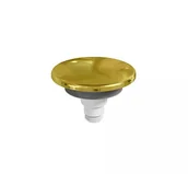 Syfony - Oristo Zawór spustowy 5 cm do syfonów z korkiem klik-klak, ZŁOTY POŁYSK OR00-A-ZSC-5-95 - miniaturka - grafika 1