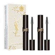 Tusze do rzęs - Yves Saint Laurent Lash Clash Extreme Volume Mascara Duo duet nadających ekstremalnej objętości tuszów do rzęs 01 Noir 2x9ml - miniaturka - grafika 1