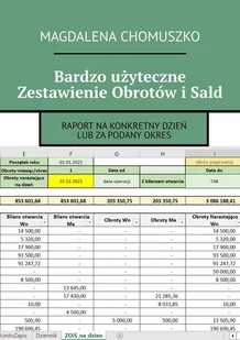 Bardzo użyteczne zestawienie obrotów i sald - E-booki - informatyka - miniaturka - grafika 1