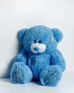 Maskotki i pluszaki - Miś TEDDY 60cm niebieski - miniaturka - grafika 1