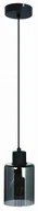 Lampy sufitowe - Valerie - lampa wisząca czarna 342701-30 - miniaturka - grafika 1