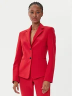 Marynarki i żakiety damskie - HUGO Marynarka Agonia-1 50539976 Czerwony Slim Fit - miniaturka - grafika 1