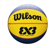 Koszykówka - Wilson Piłka do kosza FIBA 3X3 Mini Rubber r.3 dla dzieci - WTB1733XB - miniaturka - grafika 1