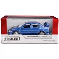 Samochody i pojazdy dla dzieci - Samochód KINSMART Mitsubishi Lancer Evolution VII M-835 - miniaturka - grafika 1