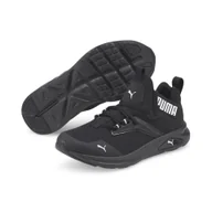 Buty trekkingowe dziecięce - Młodzieżowe buty sportowe Enzo 2 Refresh PUMA Black White - miniaturka - grafika 1