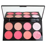 Róże do policzków - Makeup Revolution Ultra Blush & Contour Palette paleta 8 róży i bronzerów do policzków Sugar And Spice 13g - miniaturka - grafika 1