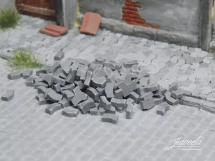 Juweela Kostka Brukowa typu W - Ciemnoszara 1000 szt. - Akcesoria do gier planszowych - miniaturka - grafika 1