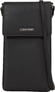 Calvin Klein Damskie etui na telefon Xbody Tech Accessory, czarny Ck, jeden rozmiar, Ck czarny, Rozmiar Uniwersalny - Etui na dokumenty i karty - miniaturka - grafika 1