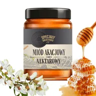 Miód - Miód Akacjowy naturalny premium polskie pasieki Specjały Galicyjskie 400g - miniaturka - grafika 1