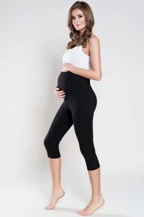 Odzież ciążowa - Italian Fashion III trymestr 3/4 legginsy damskie - grafika 1