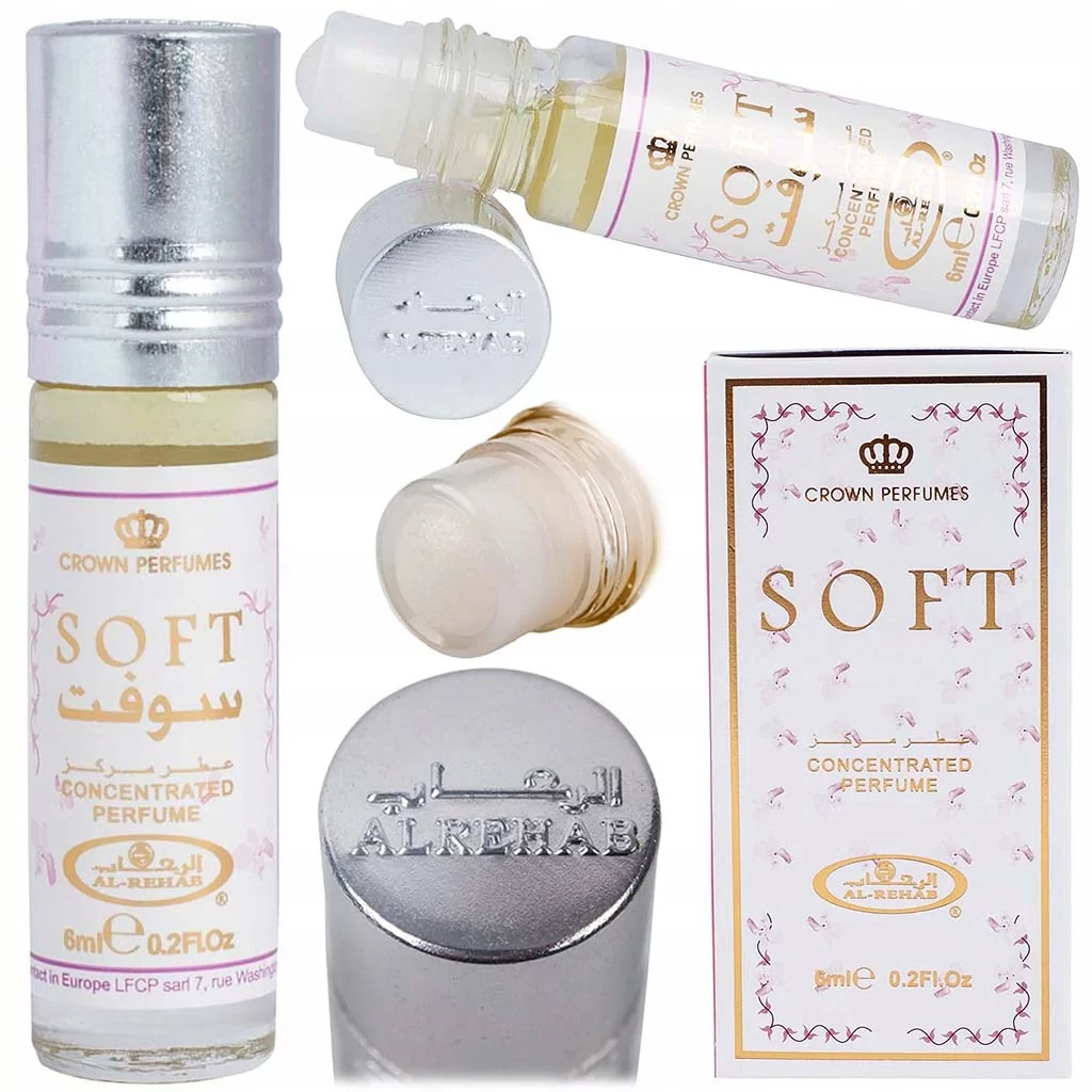 AL REHAB Arabskie Perfumy W Olejku Soft 6ml