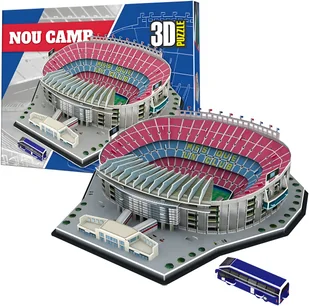 PUZZLE 3D Duży Stadion FC BARCELONA Camp Nou Układanka PRZESTRZENNE 3D / Dream Planet - Puzzle - miniaturka - grafika 1