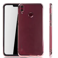 Etui i futerały do telefonów - Etui na telefon Huawei Honor 8X Rose Pink - Clear - TPU Silicone Case Backcover w kolorze przezroczystego różu - miniaturka - grafika 1