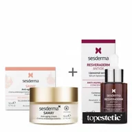 Zestawy kosmetyków damskich - Sesderma Samay Anti Aging Cream + Resveraderm Liposomal Serum ZESTAW Krem przeciwstarzeniowy 50 ml + Serum liposomowe 30 ml - miniaturka - grafika 1