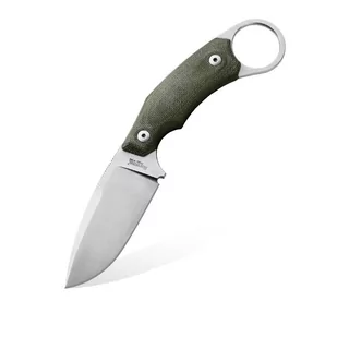 Nóż LionSTEEL H2 Stone Washed M390 Green Canvas - Noże - miniaturka - grafika 1