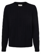 Swetry damskie - Gant - Sweter damski, niebieski - miniaturka - grafika 1