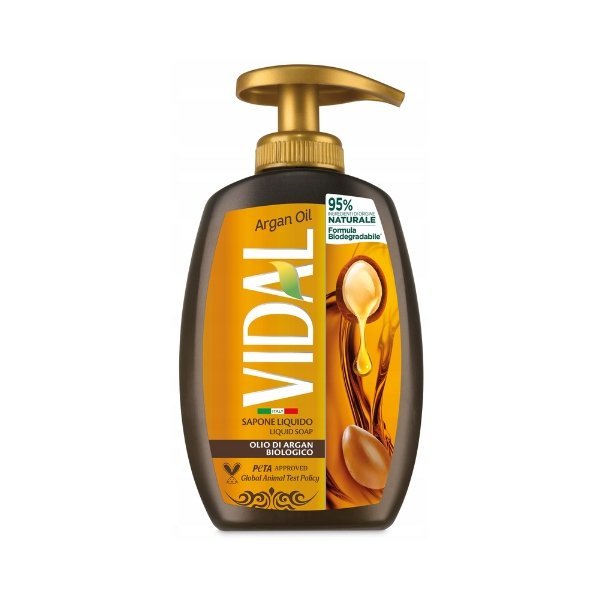 Vidal, Mydło W Płynie Argan Oil, 300ml