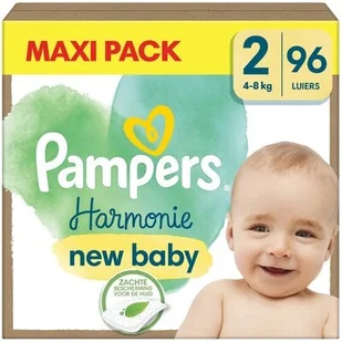 Pieluchy PAMPERS Harmonie Baby 2 (96 szt.) - Pieluchy - miniaturka - grafika 1